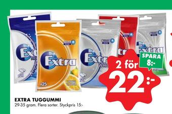 ÖoB Extra tuggummi erbjuda