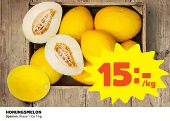 Spanien Honungsmelon 1kg