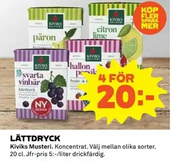 Kiviks Musteri Lättdryck 20cl