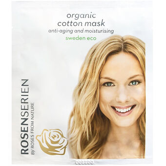 Apotek Hjärtat Rosenserien organic cotton mask anti-aging 15 ml erbjuda