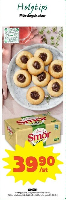 Stora Coop Arla Smör 500g erbjuda