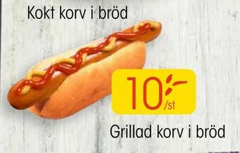 EKO Grillad korv i bröd erbjuda