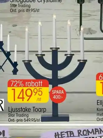 Ljusstake Toarp