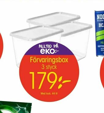 EKO Förvaringsbox erbjuda