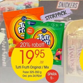 EKO Tutti Frutti Original / Mix erbjuda