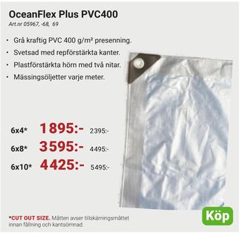 Erlandsons Brygga Oceanflex plus pvc400 erbjuda