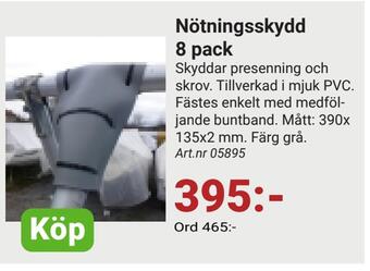 Erlandsons Brygga Nötningsskydd 8 pack erbjuda