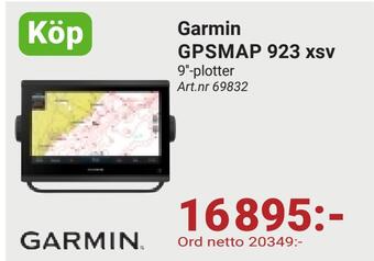 Erlandsons Brygga Garmin gpsmap 923 xsv erbjuda