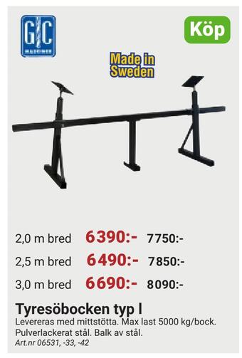 Erlandsons Brygga Tyresöbocken typ l erbjuda