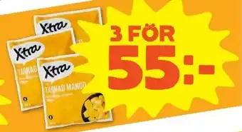 Stora Coop Xtra Tärnad Mango 500g erbjuda