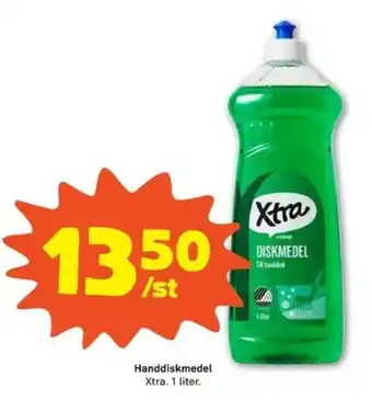 Stora Coop Xtra Handdiskmedel 1 liter erbjuda