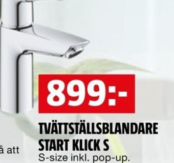 Bauhaus TVÄTTSTÄLLSBLANDARE START KLICK S erbjuda
