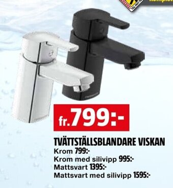 Bauhaus TVÄTTSTÄLLSBLANDARE VISKAN erbjuda