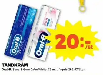 Oral-B tandkräm 75ml
