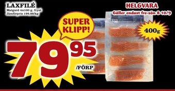 Nya Pulsen LAXFILÉ erbjuda