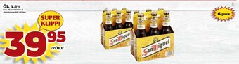 Nya Pulsen ÖL 3.5% San Miguel erbjuda
