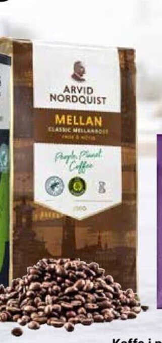 Office Depot Bryggkaffe Arvid Nordquist Mellanrost 500g erbjuda