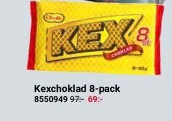 Office Depot Kexchoklad 8-pack erbjuda