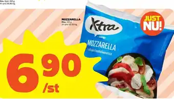 Coop Extra Xtra Mozzarella 125g erbjuda