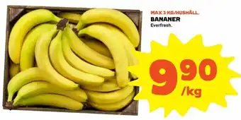 Coop Extra Everfresh Bananer erbjuda