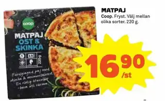 Coop Extra Coop Matpaj 220g erbjuda