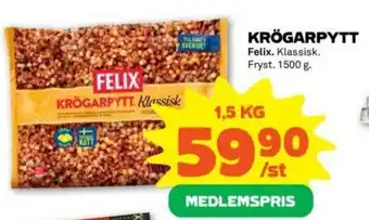 Coop Forum Felix Krögarpytt 1500g erbjuda