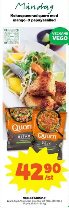 Quorn Vegetariskt 600-800g