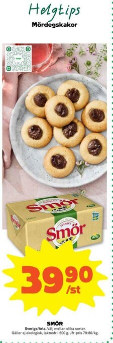 Coop Forum Arla Smör 500g erbjuda