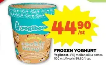 Coop Forum Yogiboost Frozen Yoghurt 500ml erbjuda