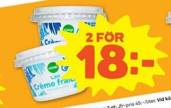 Coop Forum Coop Crème Fraiche erbjuda