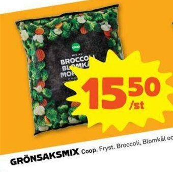 Coop Forum Coop Grönsaksmix 750g erbjuda