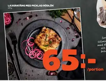 Laxgratäng Med Picklad Rödlök 400g