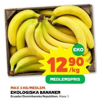 Coop Forum Ekologiska Bananer erbjuda