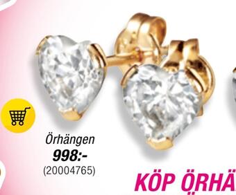 Guldfynd Smycken i med kubisk zirkonia 18k guld erbjuda