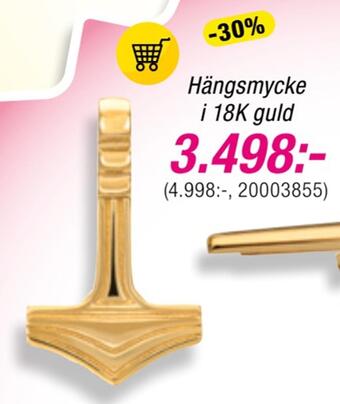 Guldfynd Hängsmycke i 18k guld erbjuda