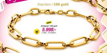 Guldfynd Armband i 18k guld erbjuda