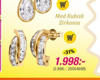 Guldfynd Örhängen i 18k guld erbjuda