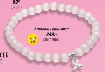 Guldfynd Armband i äkta silver erbjuda