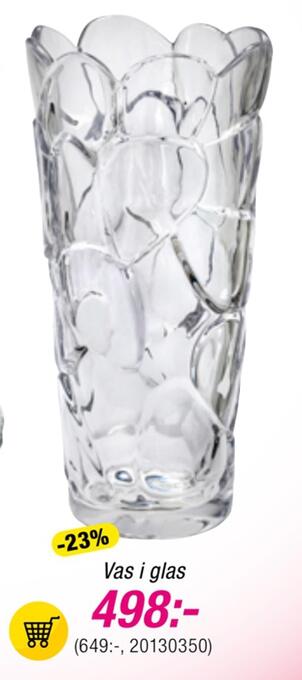 Guldfynd Vas i glas erbjuda