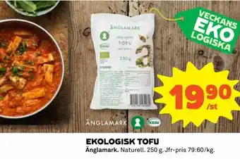 Coop Daglivs Änglamark Ekologisk Tofu 250g erbjuda