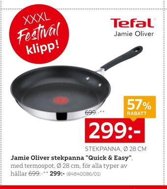 XXXLutz Jamie oliver stekpanna quick & easy erbjuda