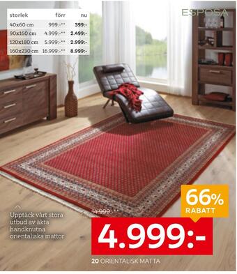 XXXLutz Orientalisk matta erbjuda