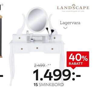 XXXLutz Sminkbord erbjuda