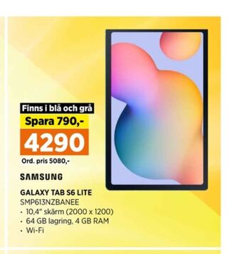 Power Samsung galaxy tab surfplatta erbjuda