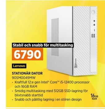Power Lenovo pc erbjuda