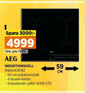 Power Aeg spishäll erbjuda