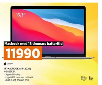 Power Macbook laptop erbjuda