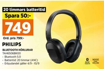Power Philips headset erbjuda