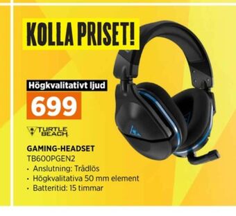 Power Turtle beach headset erbjuda