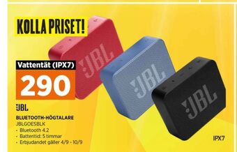 Power Jbl högtalare erbjuda